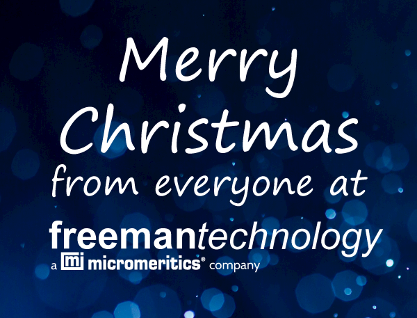 Seasons Greetings from Freeman Technology