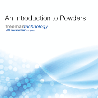 An Introduction to Powders